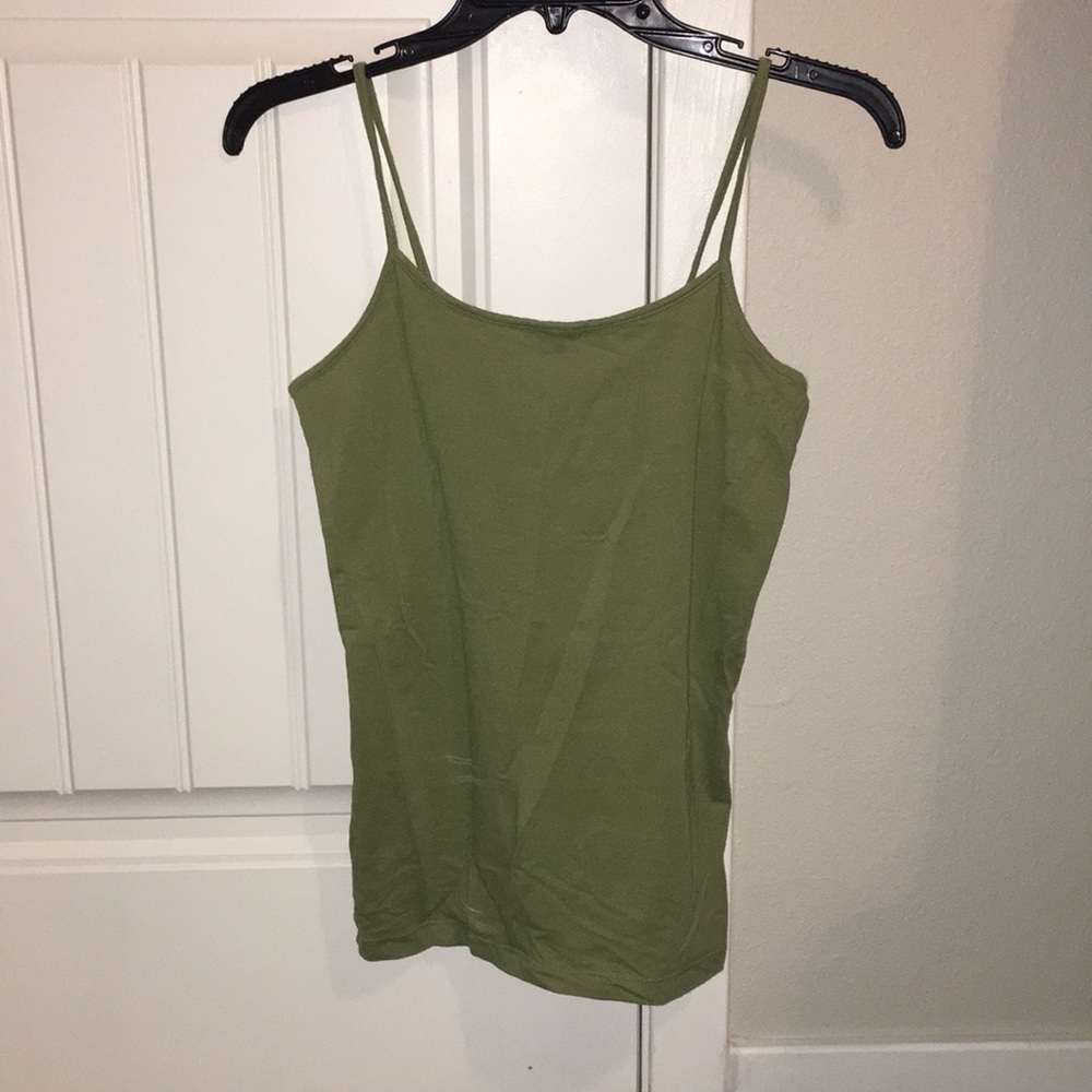 Olive green camisole